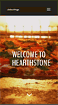 Mobile Screenshot of hearthstonepizza.com